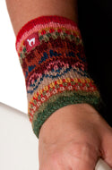 Alpaca wrist warmer LUNA made from 100% alpaca